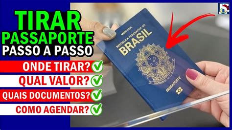 tirar passaporte valor